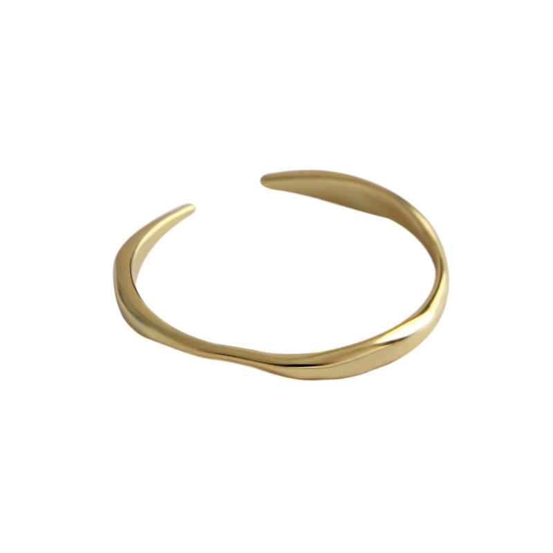 Wave Contour Ring