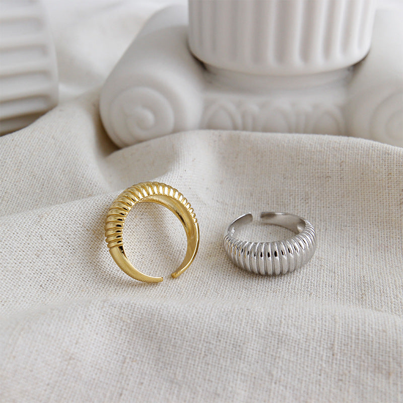 Spiral Coil Ring