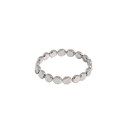 Minimalist Beaded Eternity Ring