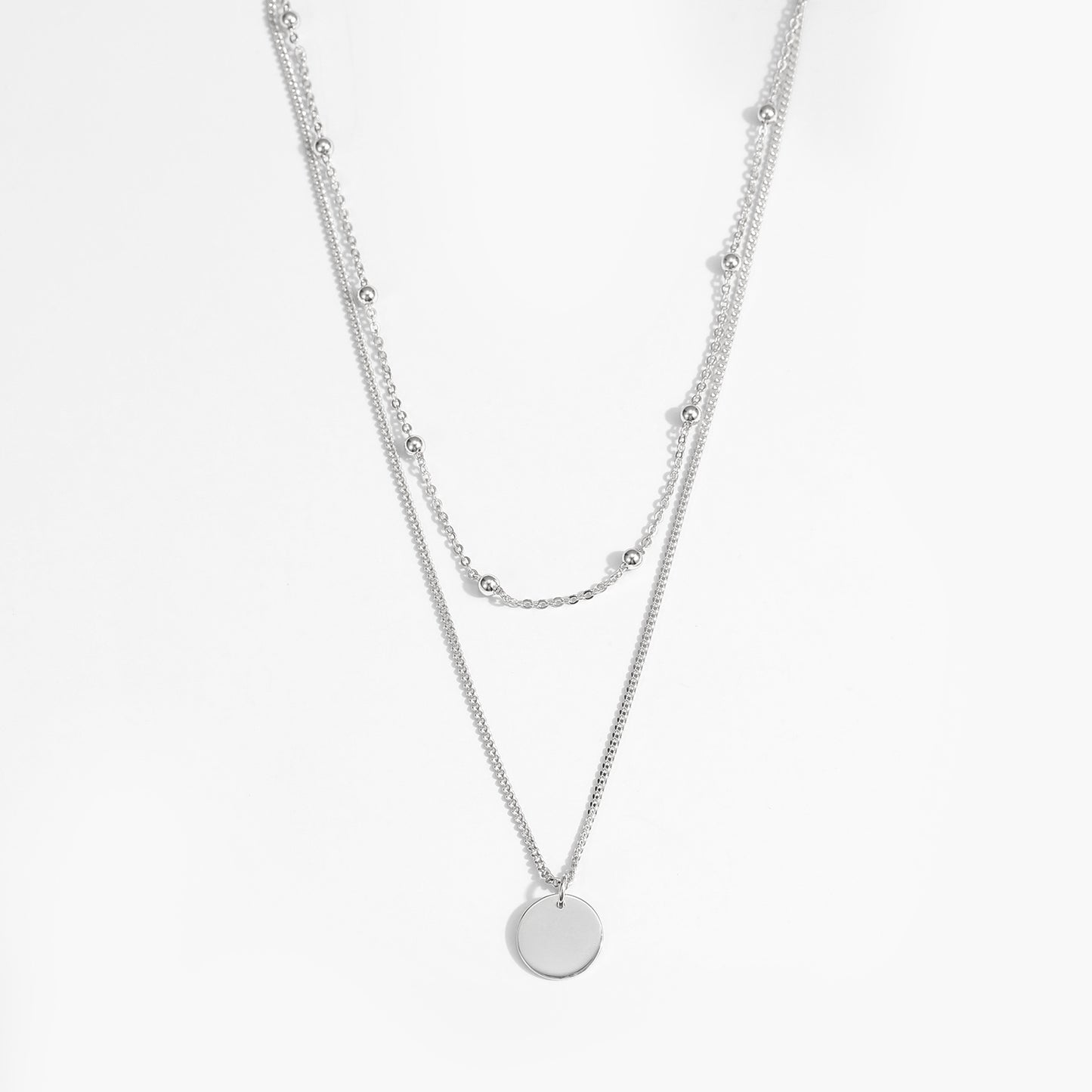 Coin Layered Necklace